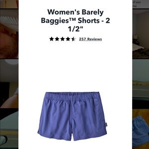 Patagonia Women’s Barely Baggie Shorts - 2 1/2”